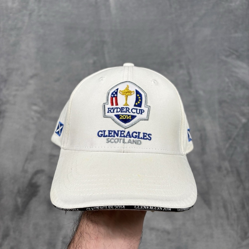 Gleneagles Ryder Cup 2014 Cap Scotland Tartan Hat Level 4 Level Four Golf NWT